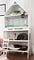 A multi level pet cage hacked from IKEA Gulliver changing table