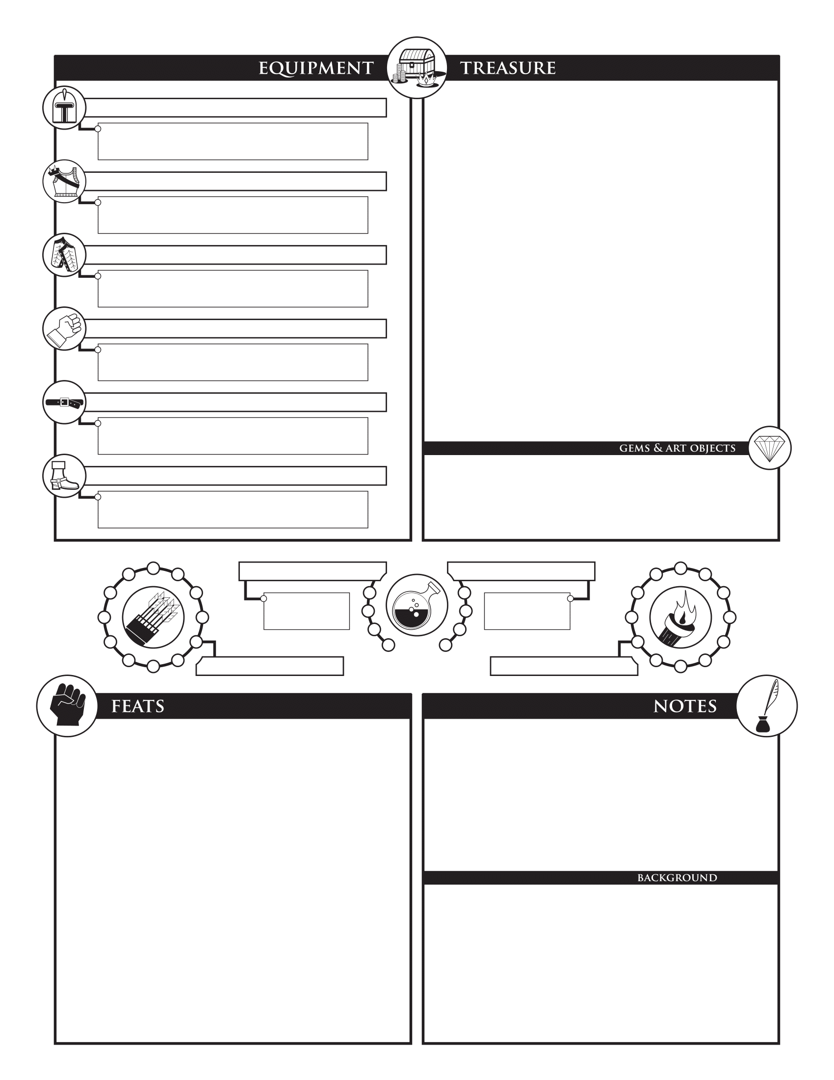 Choosing A Character Sheet For Dungeons And Dragons By Travis Lionel The Blanket Fort Medium