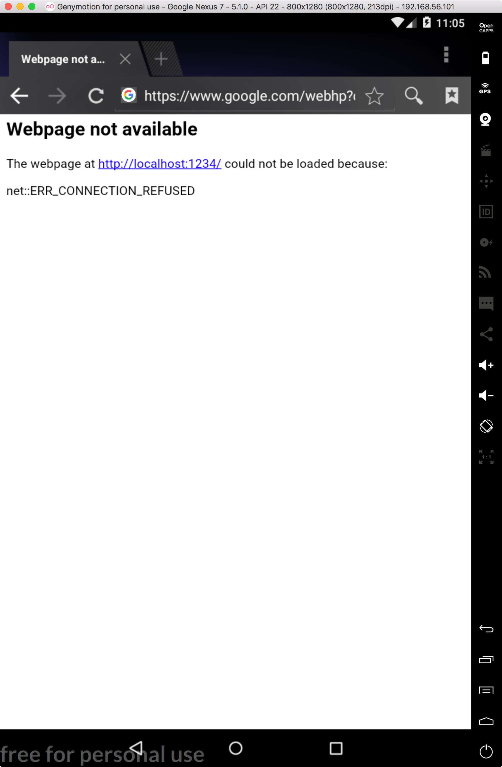 Genyomotionでmacのlocalhostに接続する Andoridstudioのシミュレーターは設定方法がよく分からなかったので G By T Medium Genyomotionでmacのlocalhostに接続する Andoridstudioのシミュレーターは設定方法がよく分からなかったので G By T Medium
