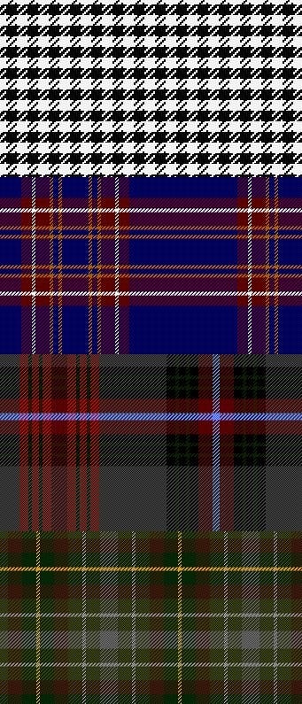 northumbrian tartan kilt for sale