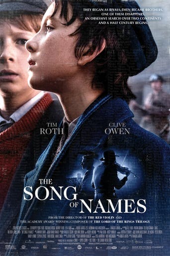 Box Office 4k Hd The Song Of Names Watch Movies Online