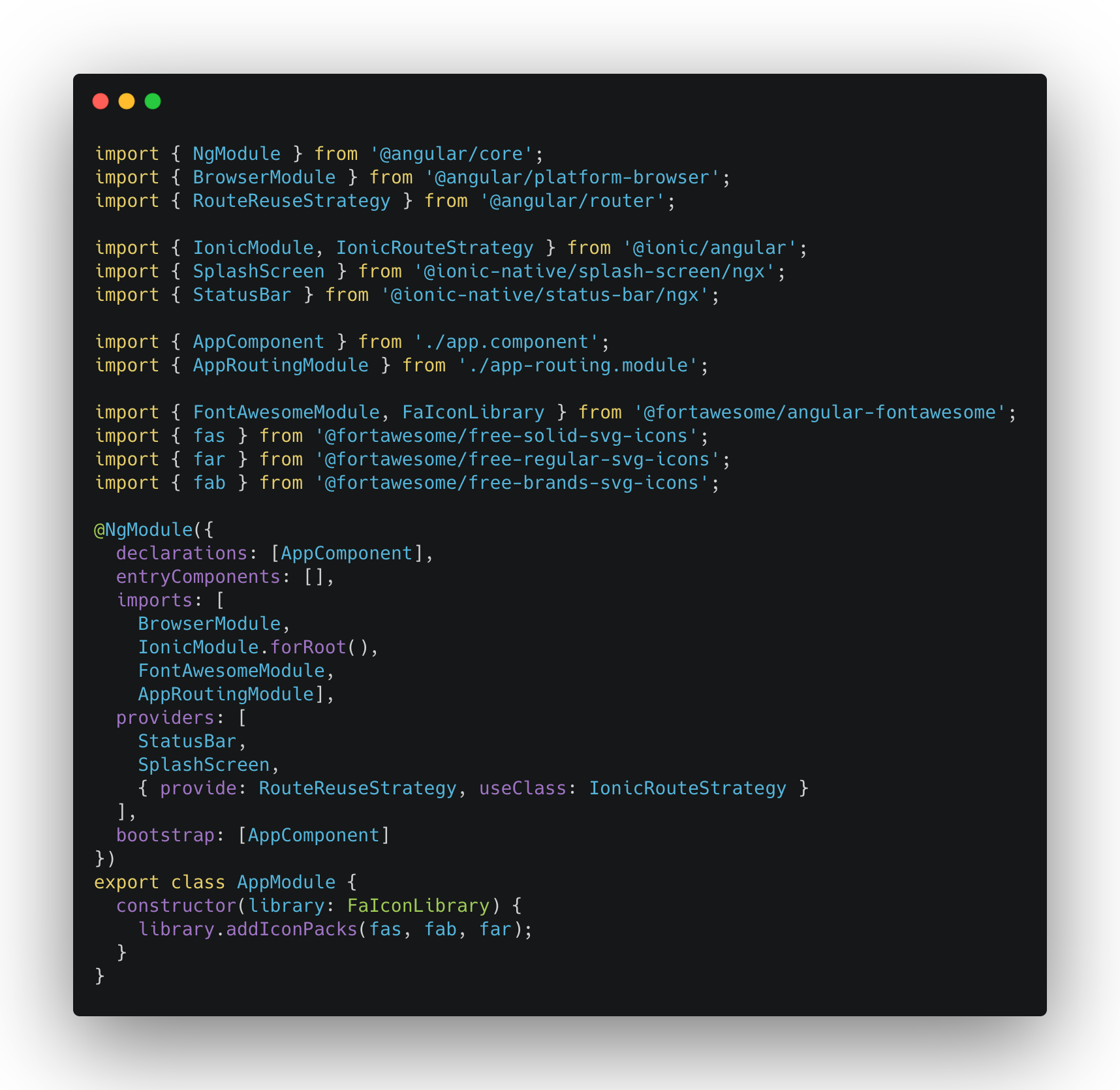 Font Awesome With Ionic 5 This Is Actually My First How To Do By Ola Dayo Medium