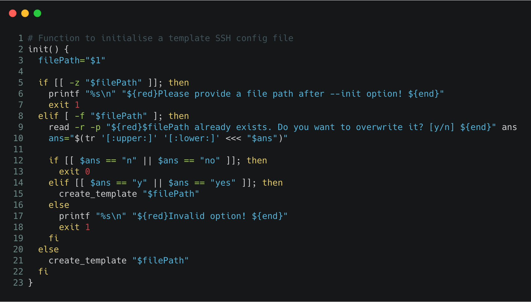 Shell Script Example