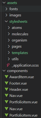 70  Atomic design vue 
