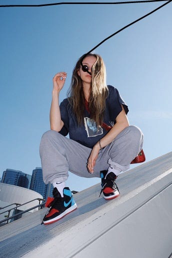 jordan 1 low with joggers