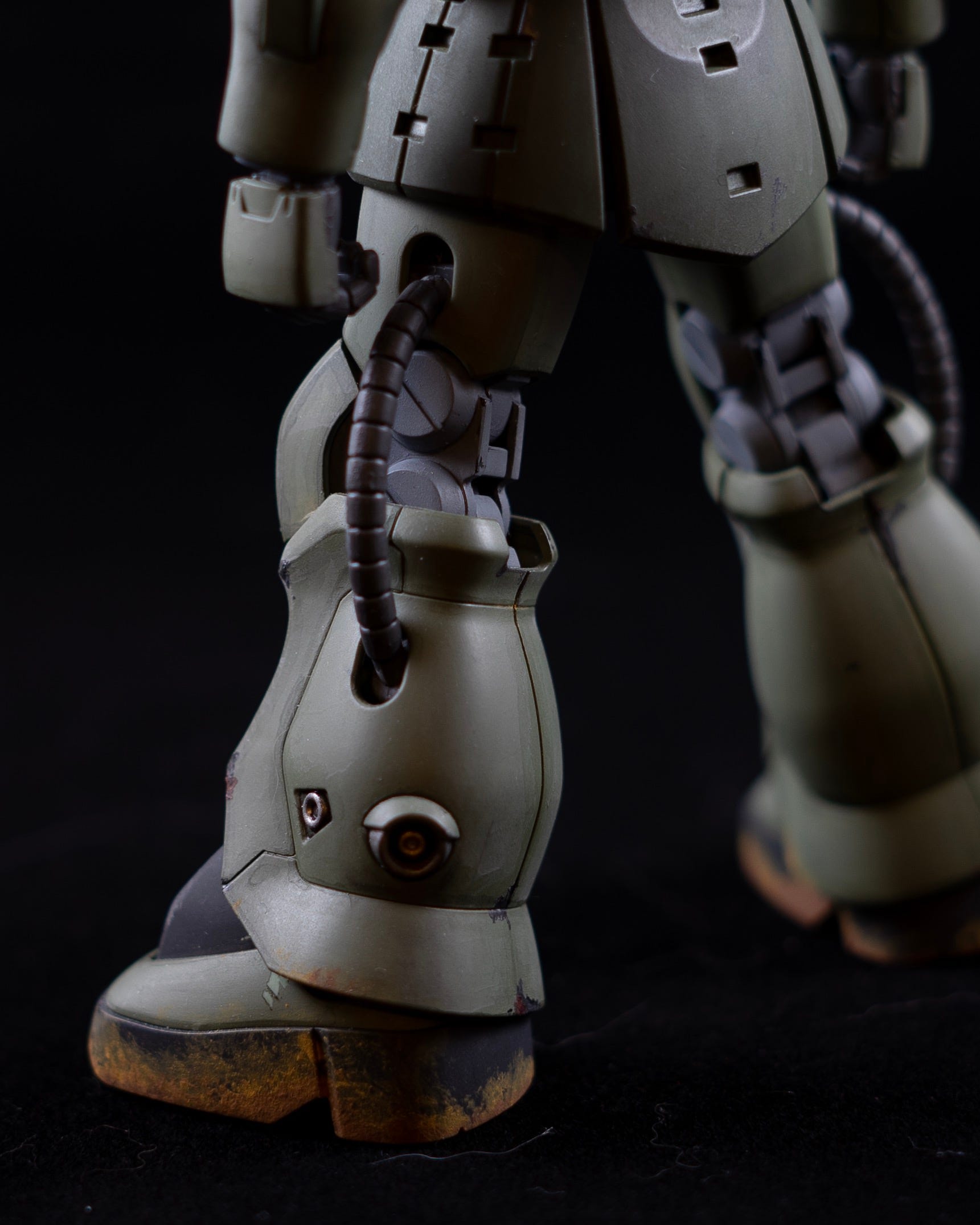 水溶きアクリル筆塗りのザクii F2 Hgucザクii By Mitsuru Haga Medium 水溶きアクリル筆塗りのザクii F2 Hgucザクii By Mitsuru Haga Medium