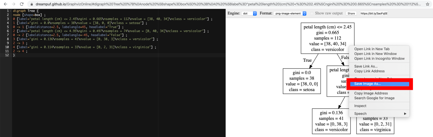 visualize decision tree python visualize decision tree python