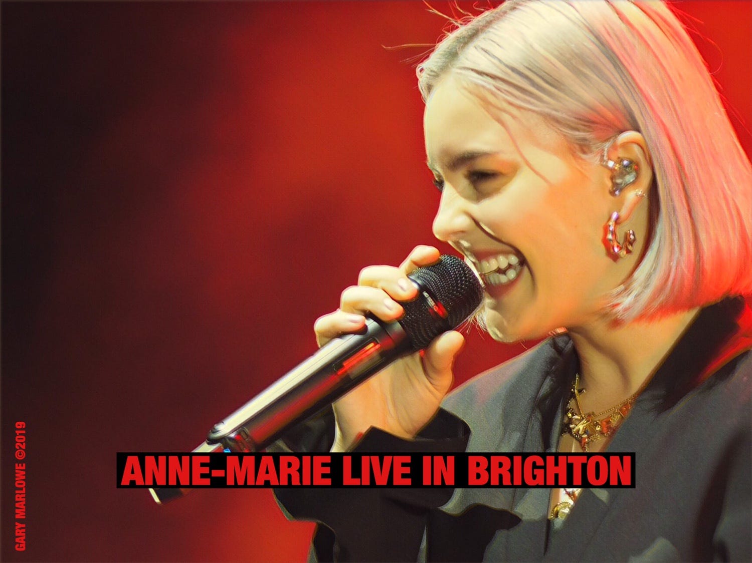 Shot Anne Marie Live In Brighton Gary Marlowe Medium - alarm anne marie roblox id