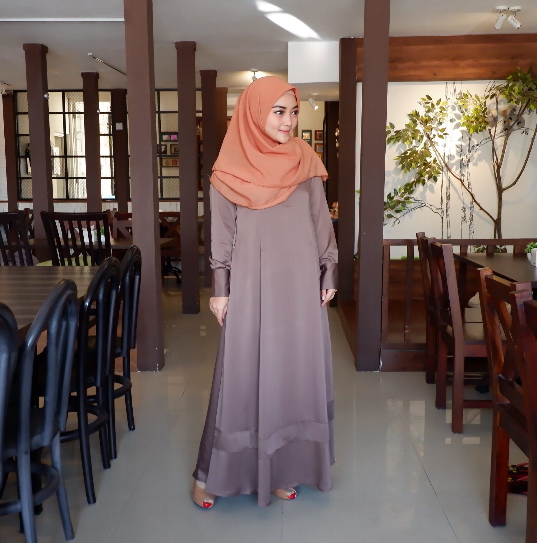 Wa 081559995040 Konveksi Gamis Seragam Berkualitas Malang