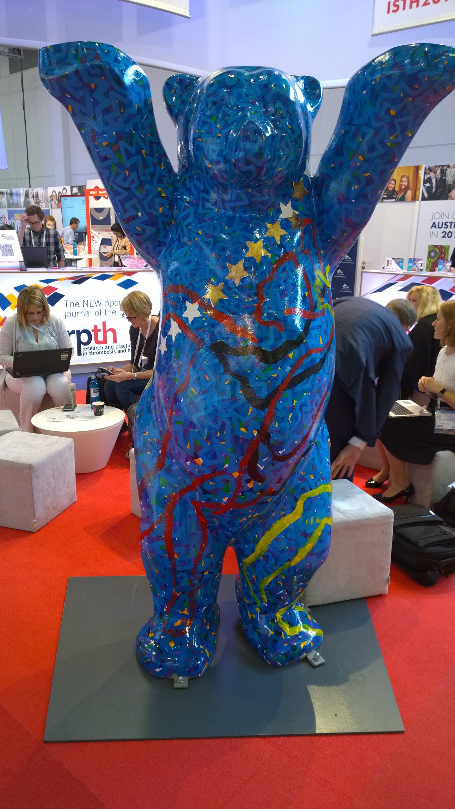 Exhibit exploration and Berlin bear bonanza! by Changing Haemophilia