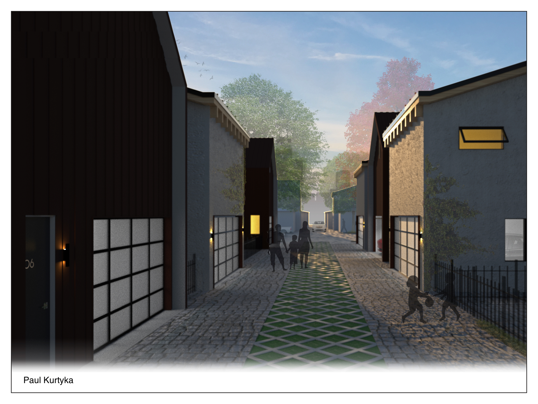 Oak Park allows coach houses!. Plus Architecture graduate designed