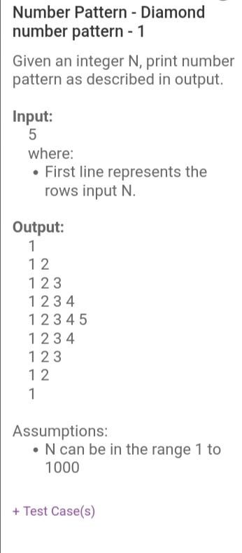 🐍Pattern coding challenge with one twist🐍 | by Keerti Prajapati ...
