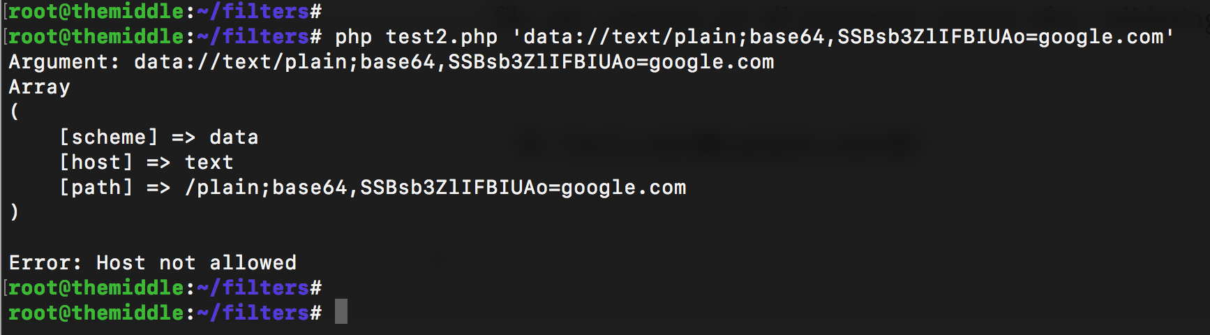 PHP SSRF Techniques. How to bypass filter_var()… | by theMiddle ...