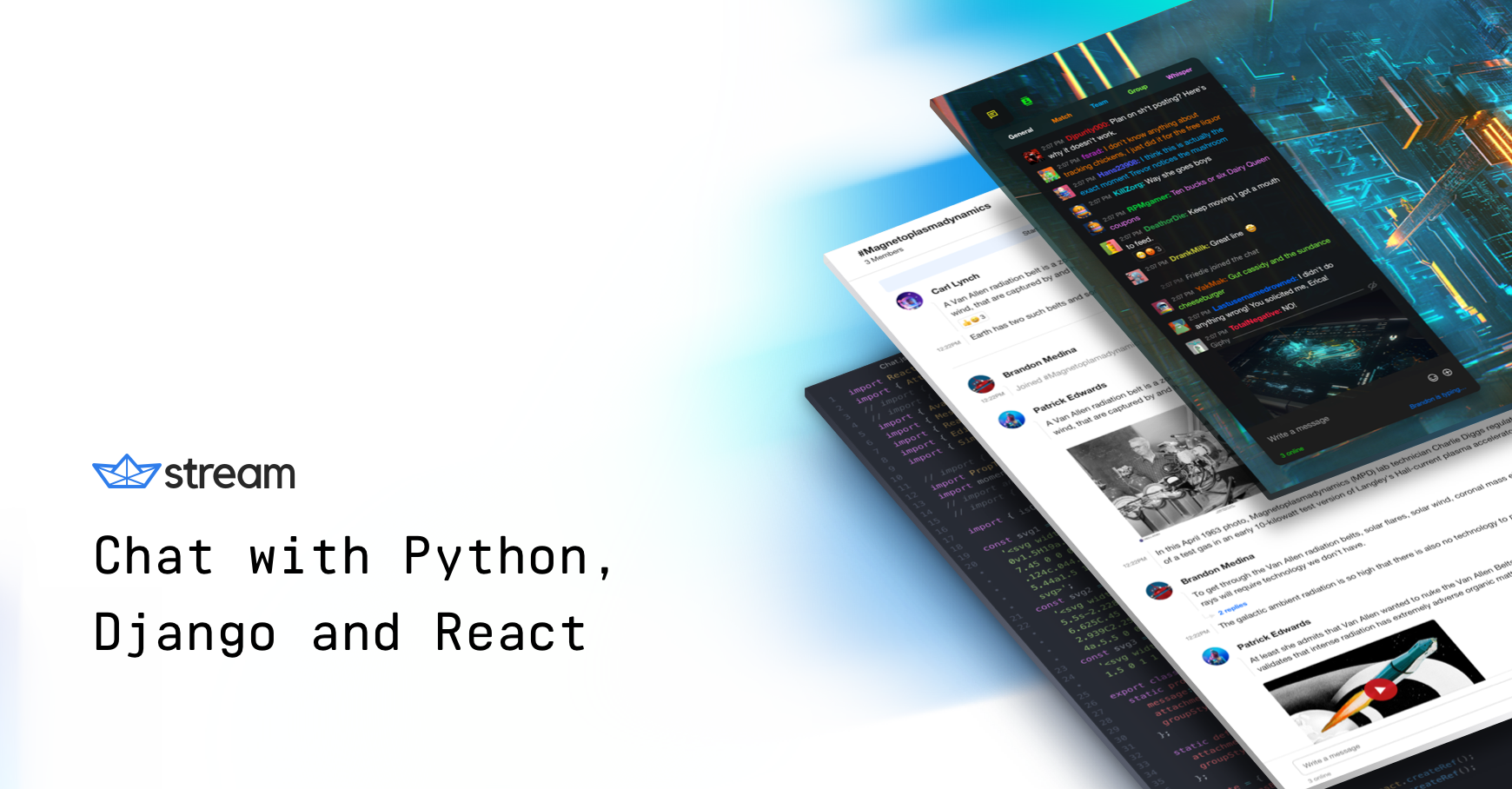 Python Chat Tutorial With Django And React By Nick Parsons Medium Python Chat Tutorial With Django And React By Nick Parsons Medium