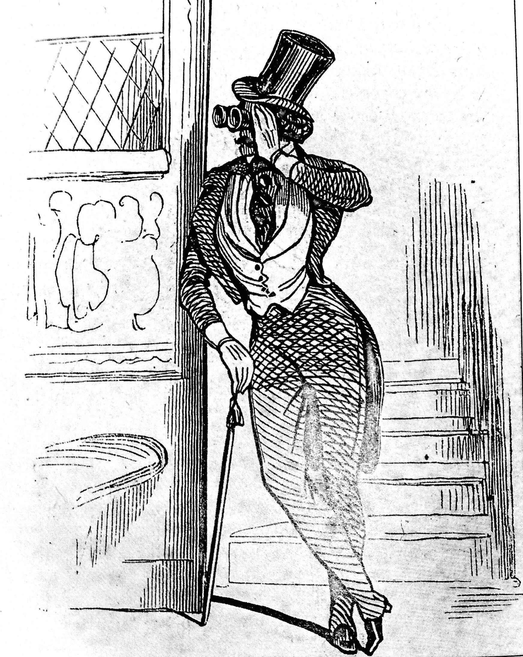 The flâneur, a man who values beauty and innovation by Frederick