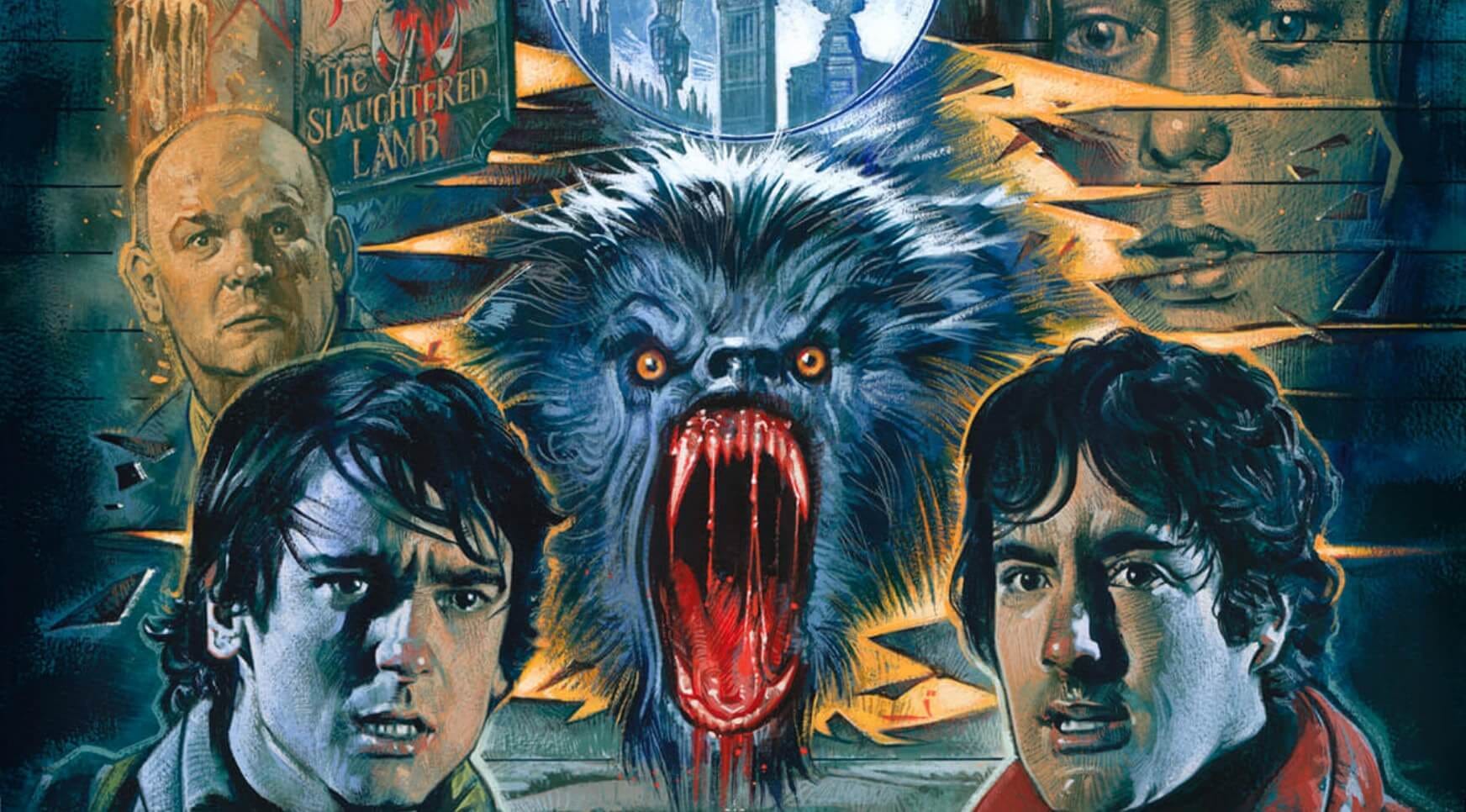 6 Film in Light and Motion Watching American Werewolf in London, at