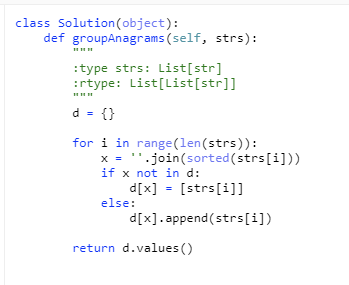 LeetCode #49 — Group Anagrams (Python) | by Darryl Leong | Medium