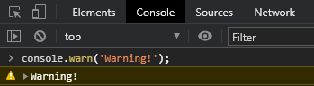 console.log()