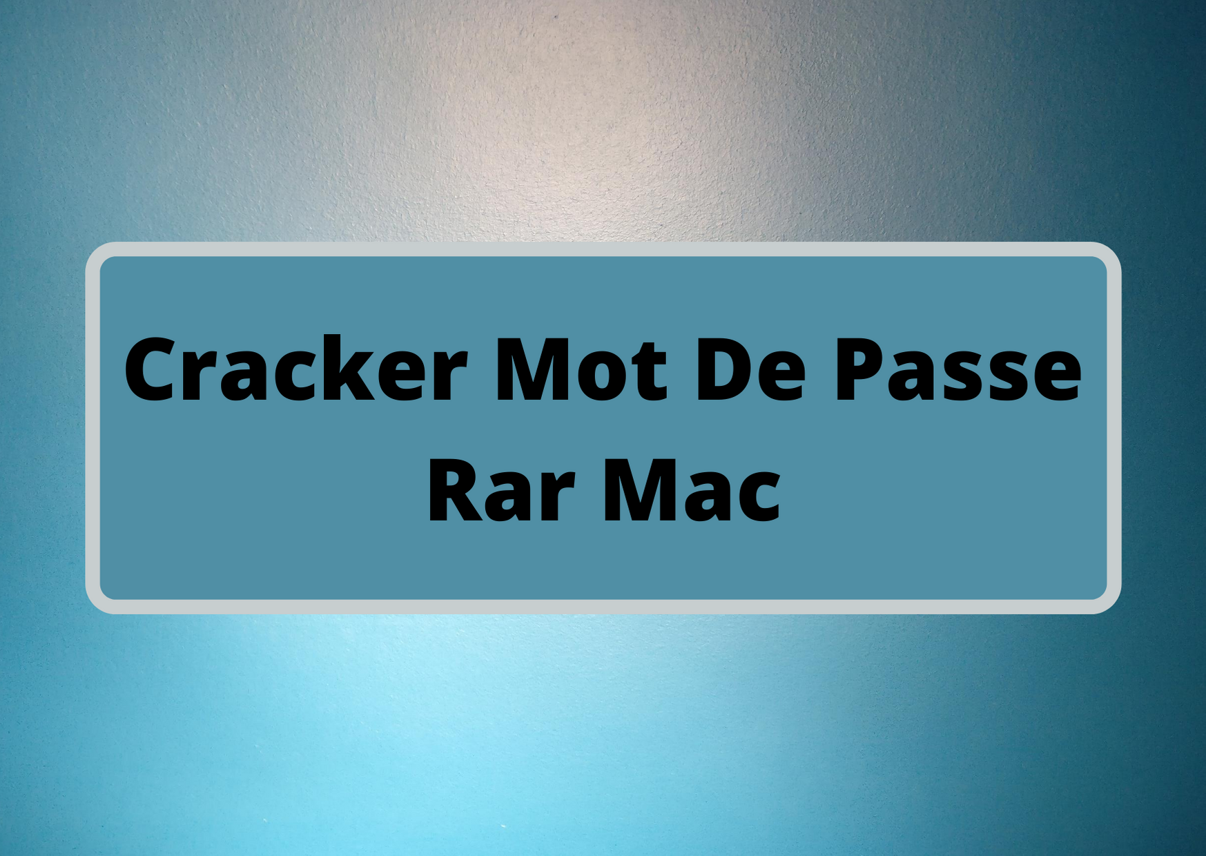 Cracker Mot De Passe Rar Mac La Version De Ligne De Commande Rar Est By Addison Bay Medium