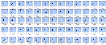 different types of lego bricks