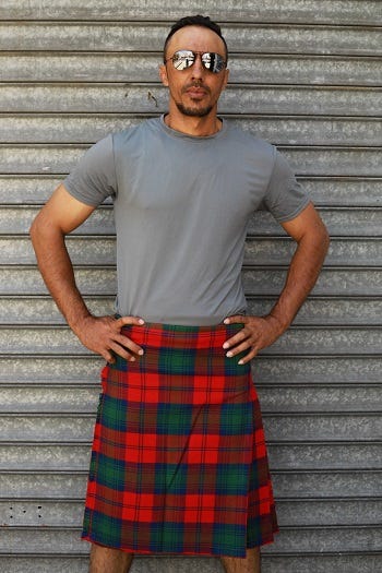 robinson tartan kilt