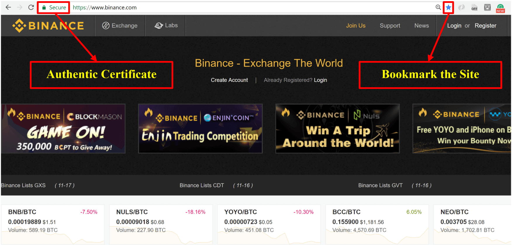 Guide to Binance Exchange: How to Open a Binance Account ...