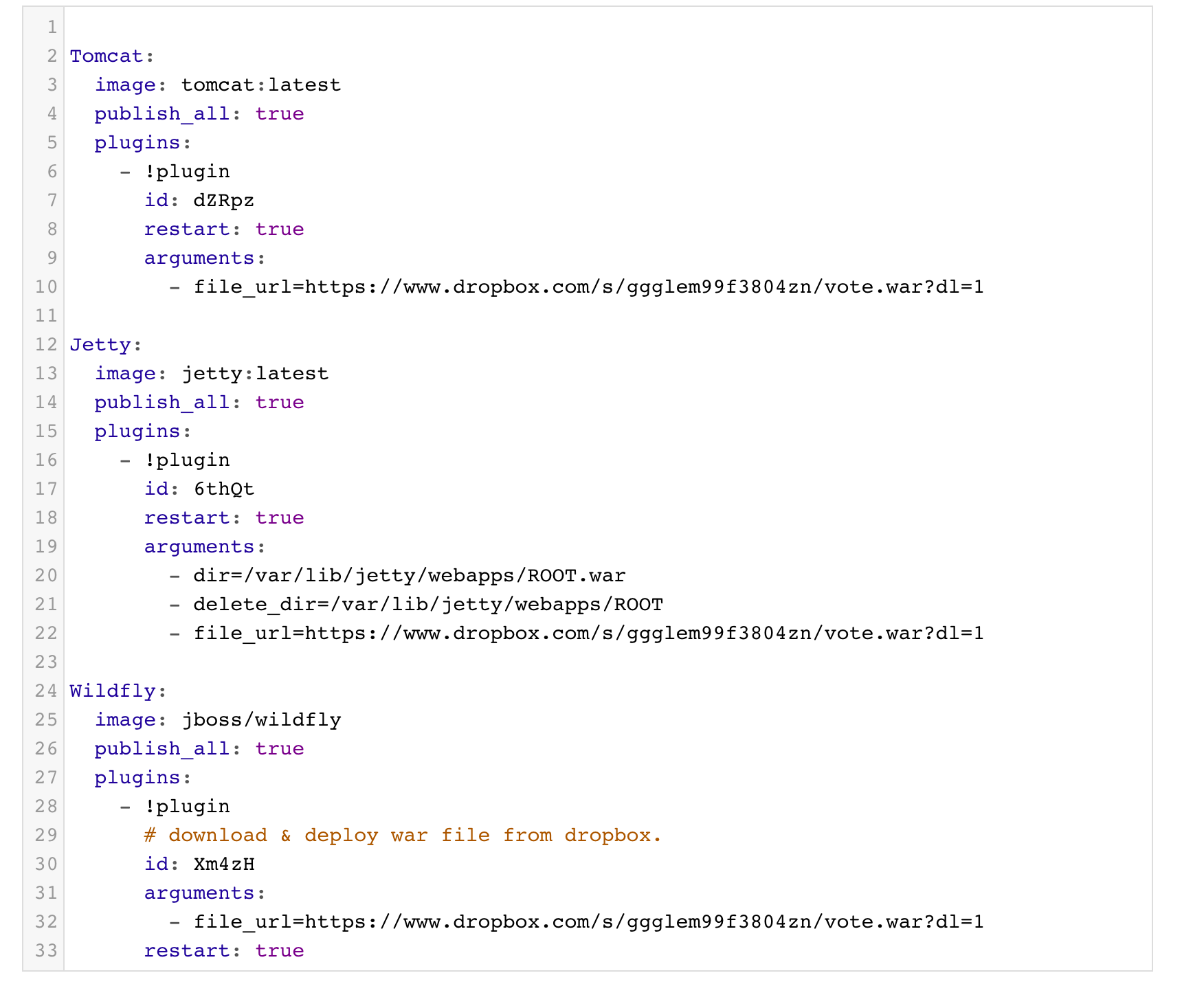 Tomcat vs Jetty vs Wildfly runtime comparision by Intesar Shannan