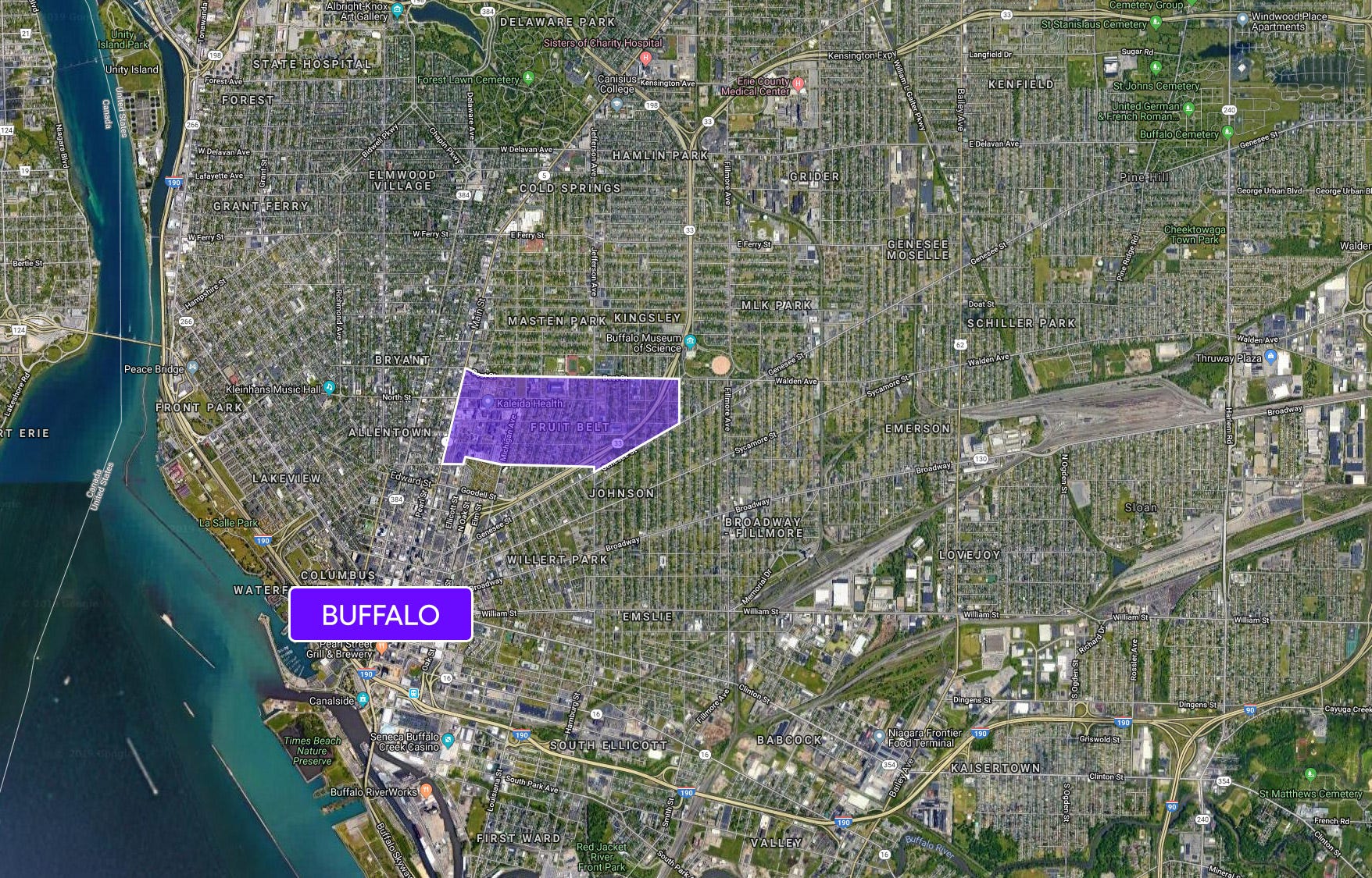Entreprenør Bliv overrasket voksen How Google's Bad Data Wiped a Neighborhood off the Map | by Caitlin Dewey |  OneZero