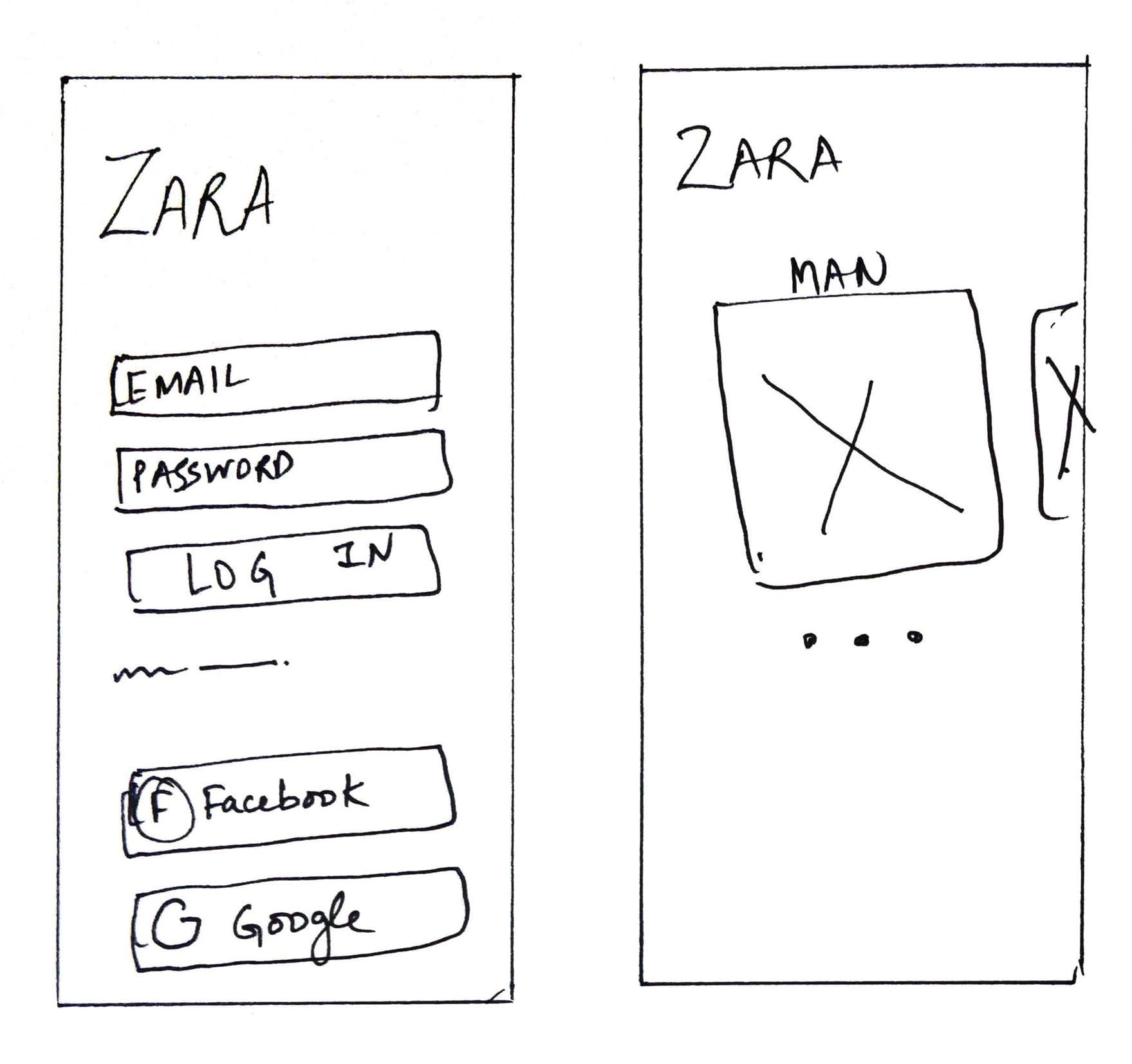 Case Study: Redesigning the Zara app as stunning as their outfits | by  Harsimran Singh Arora | Bootcamp