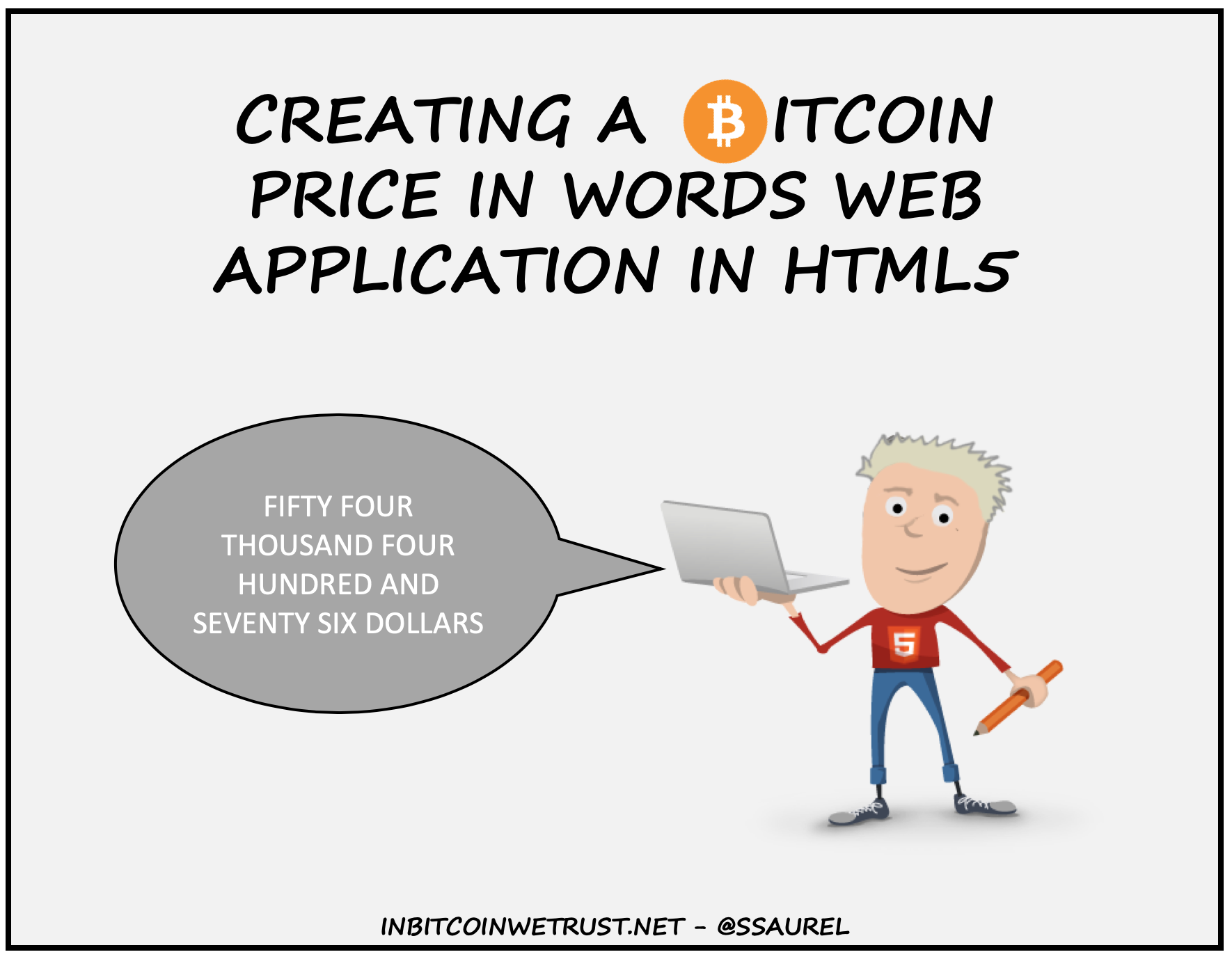 How To Display A Bitcoin Price Ticker In Words In Your Html5 Application By Sylvain Saurel Better Programming