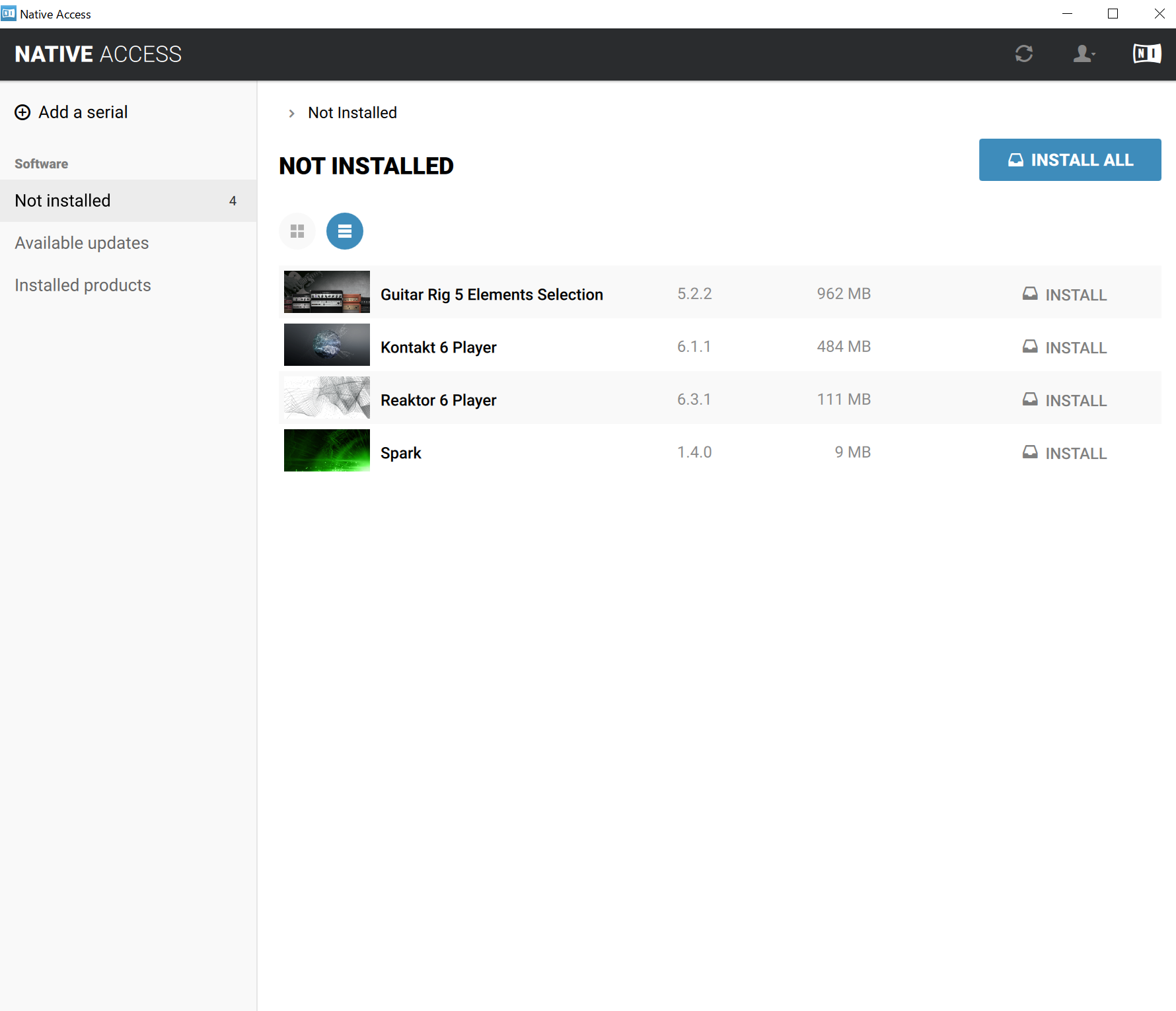 Komplete selection serial number search Komplete selection serial number search