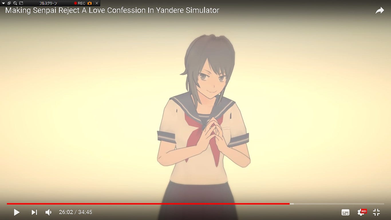 6 ヤンデレシュミレーター Making Senpai Reject A Confession In Yandere Simulator 11月6日 By Lol Medium 6 ヤンデレシュミレーター Making Senpai Reject A Confession In Yandere Simulator 11月6日 By Lol Medium