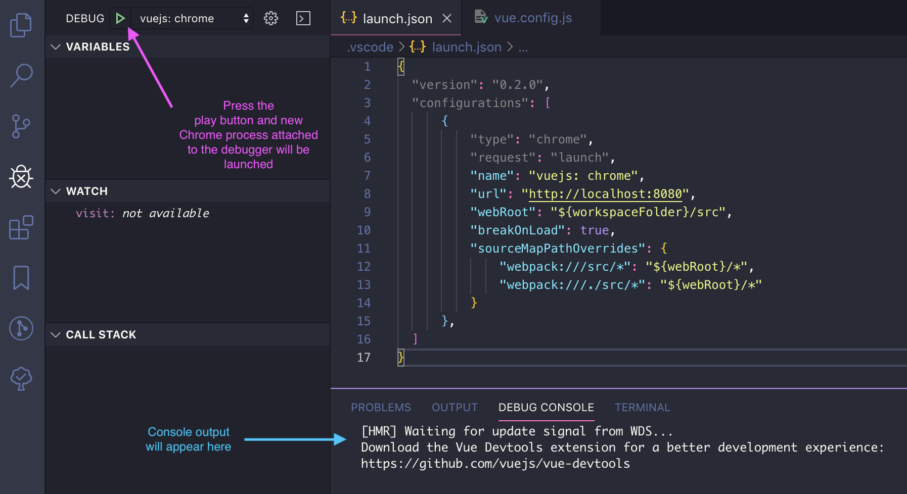 💻Visual Studio Code — Debugging Vue.js - idomongo - Medium