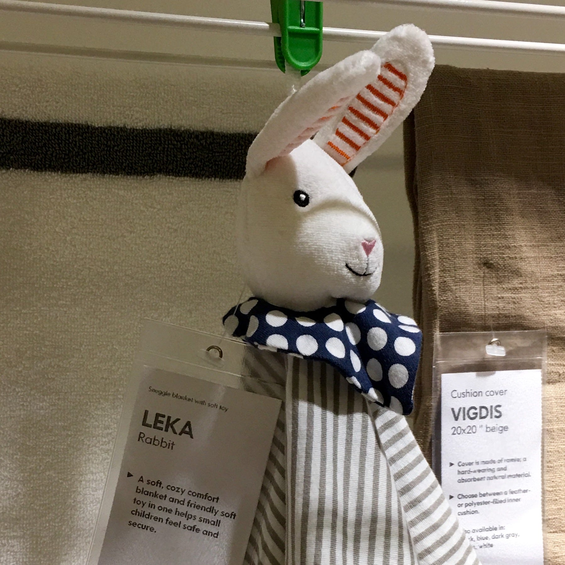 ikea leka rabbit