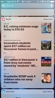 Canada Lacks Apple News App In Ios 10 Gets Widget Instead By Saurandhri Dhavale Medium