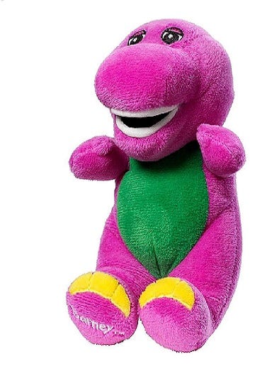 barney the dinosaur teddy