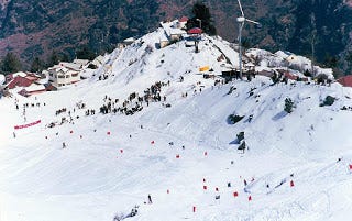Auli- Skiing