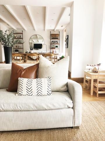 pillows farmhouse