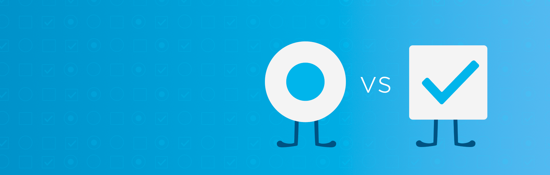 Checkboxes or radio buttons? Let the UI design battle commence!