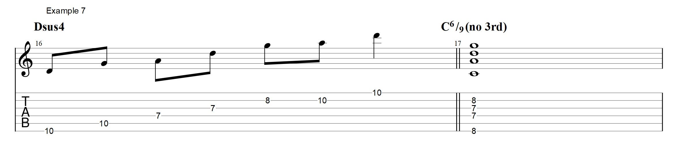 5 Sus4 Triads And The Perfect Maj7 Licks You Can Make With Them By Jens Larsen Medium