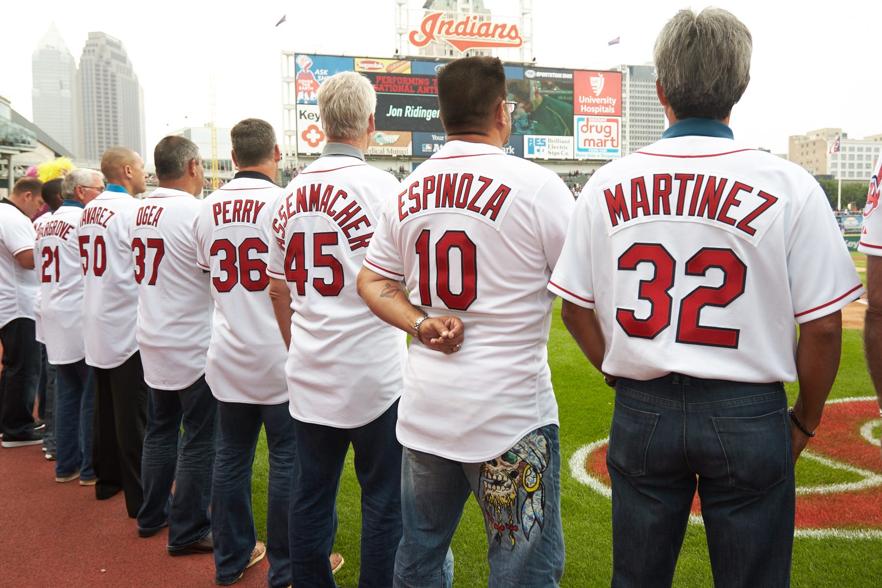 cleveland indians raise the flag shirt