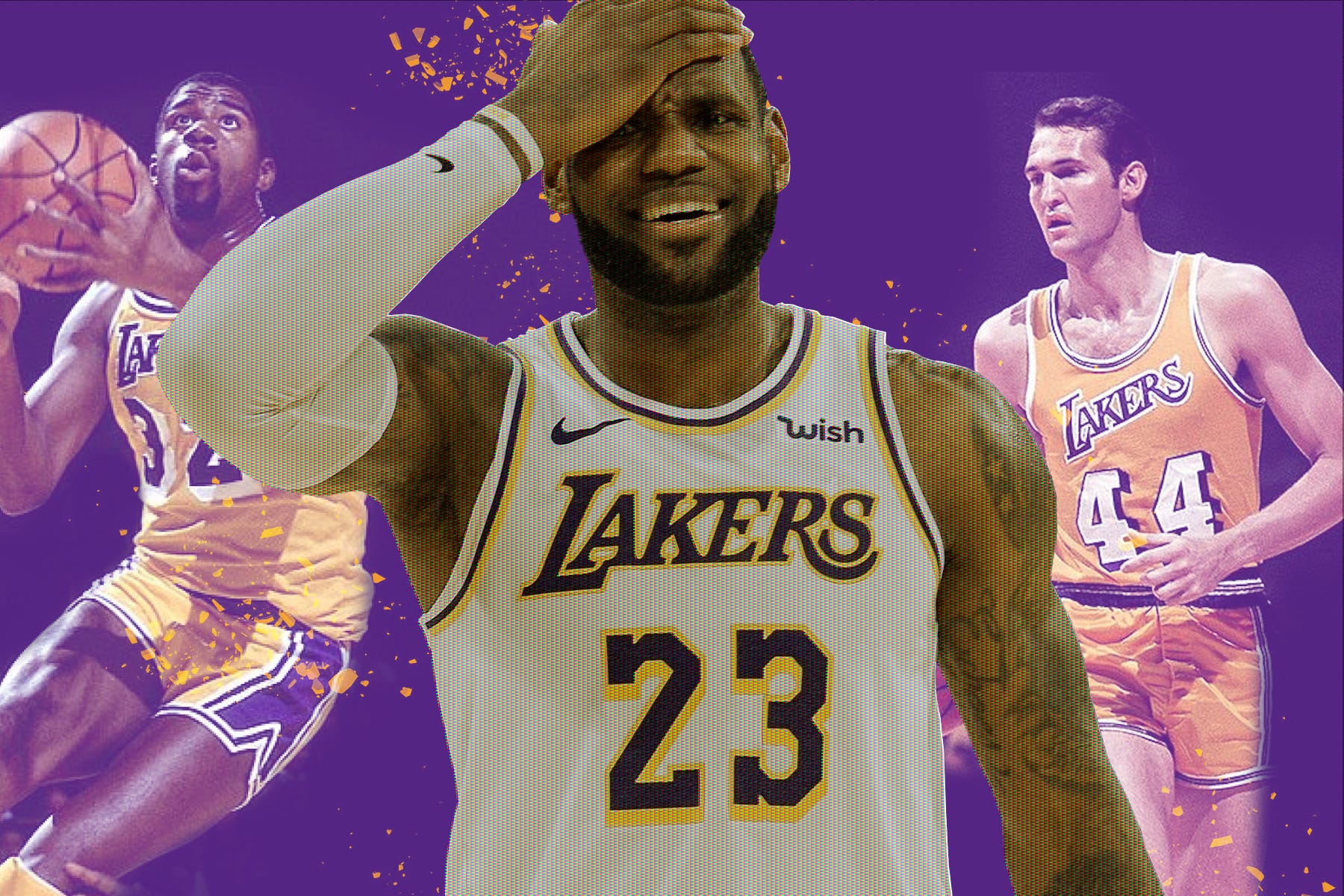 lebron james plays for the lakers