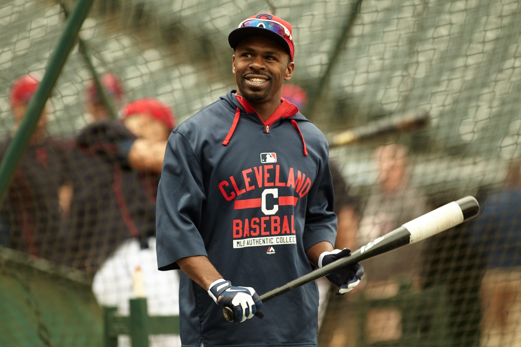 cleveland indians batting practice jersey