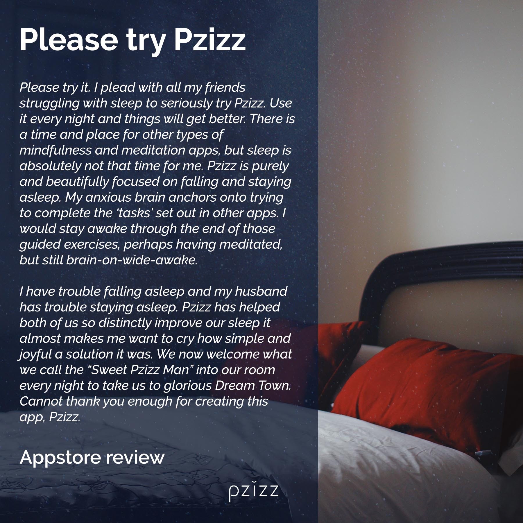 Please Try Pzizz Pzillow Talk