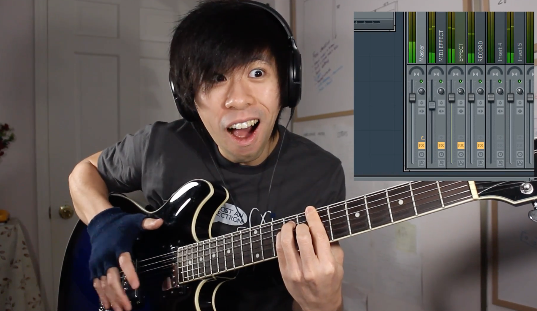 The Touchless Electric Guitar MIDI Controller Hackster Blog