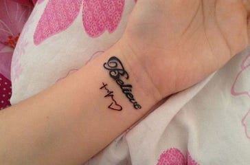 Beautiful Wrist Tattoos