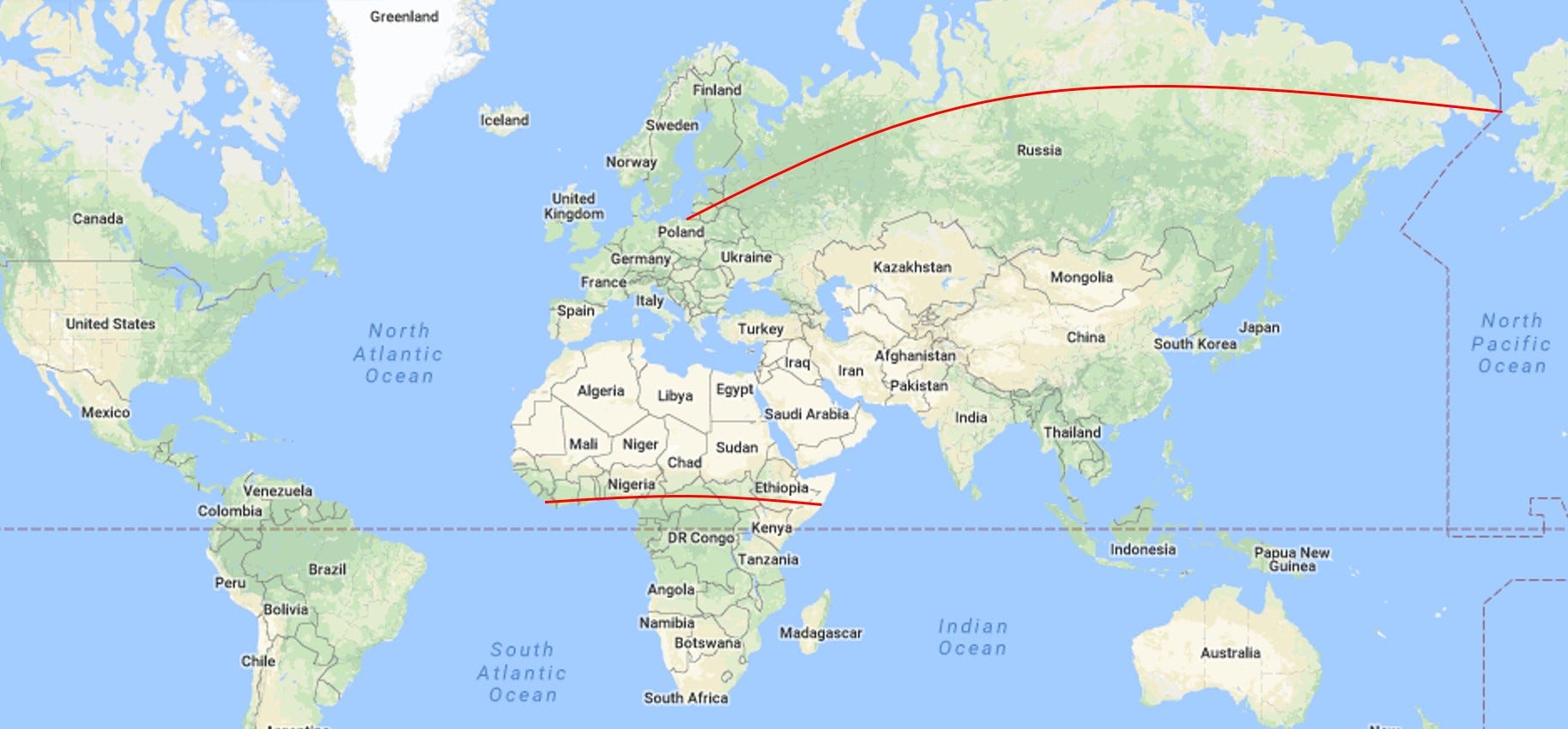 Russia is huge, and that’s about the size of it. by