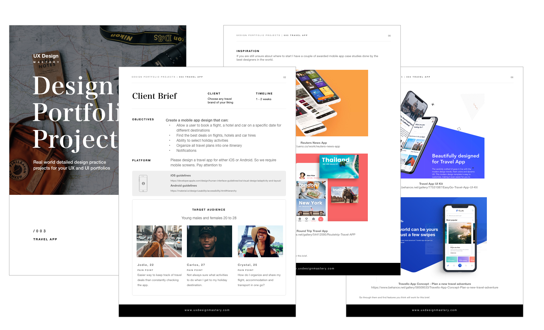 Ux Ui Portfolio Projects For Beginners 3 Travel App By Calvin Ux Planet