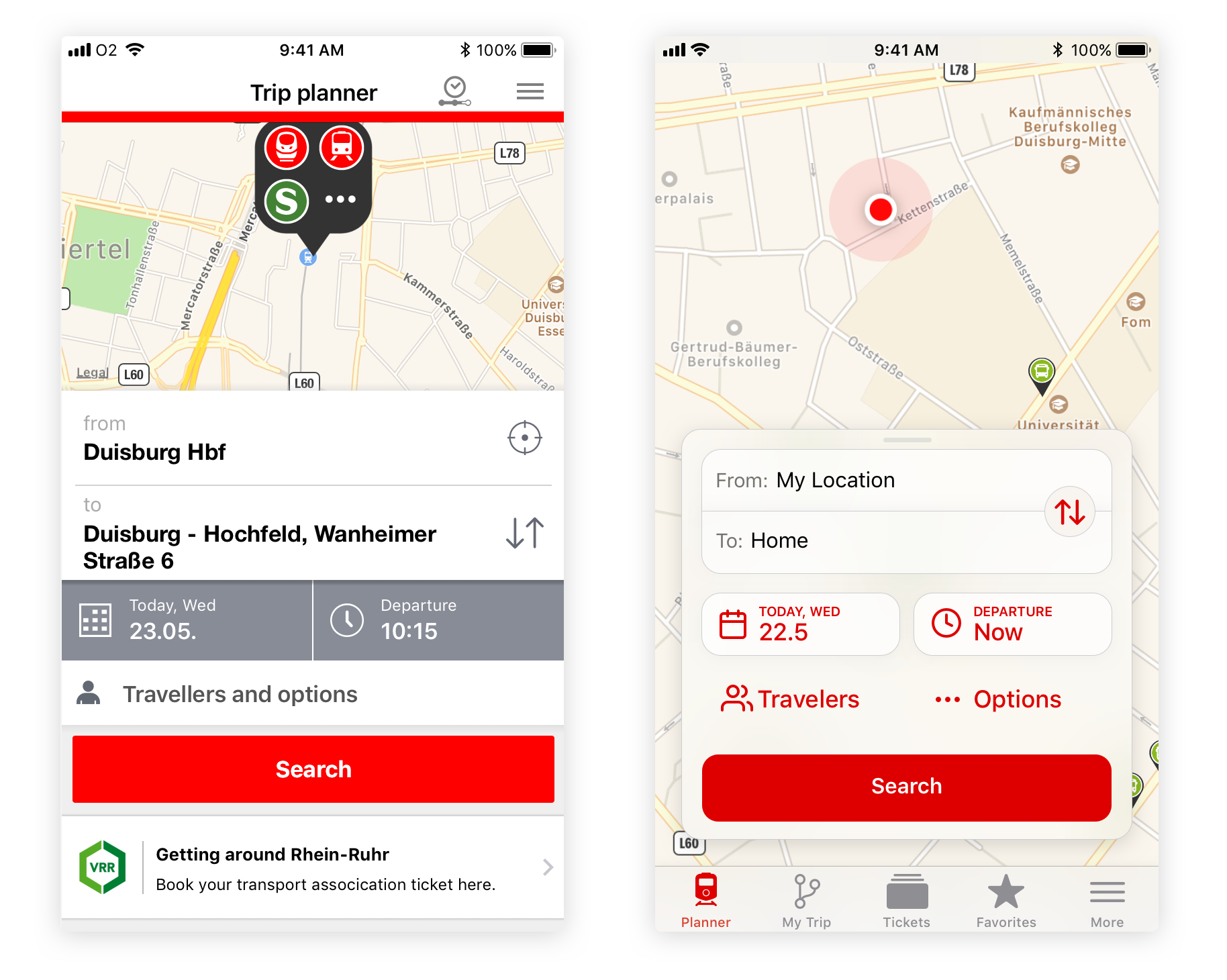Designing a better Deutsche Bahn app - Amr on Products - Medium